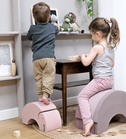 Éléphant bObles - Petit - 37x16x21 cm - Sable Grey
