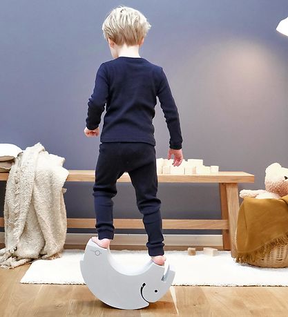 Éléphant bObles - Petit - 37x16x21 cm - Sable Grey