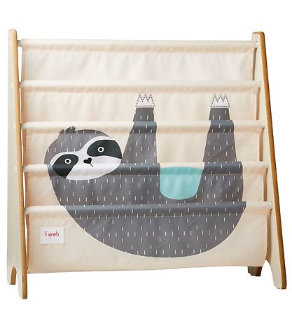 3 Sprouts Bookcase - 62x25x61 cm - Sloth