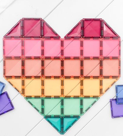 Connetix Magnetset - 202 Delar - Pastel MEGA Förp