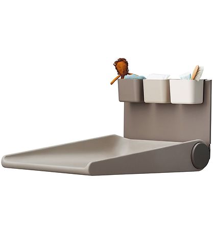 Leander Wally Changing Table - Wall-mounted - 56x80 cm - Cappucc