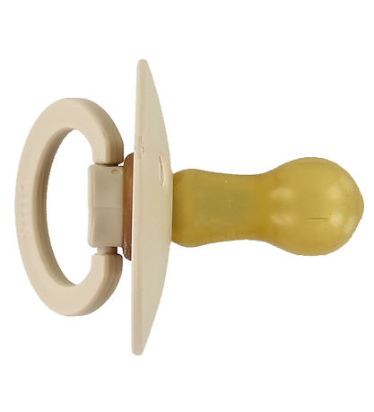 BIBS Colour Pacifiers - Size 1 - 2-Pack - Round - Vanilla