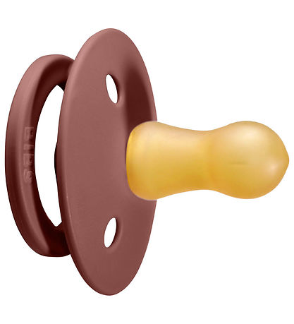 BIBS Colour Pacifiers - Size 2 - 2-Pack - Round - Woodchuck