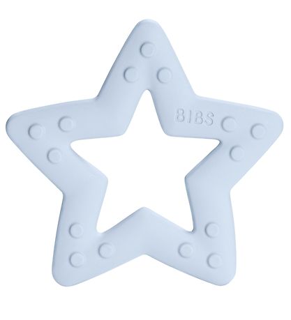 BIBS Teether - Star - Baby Blue