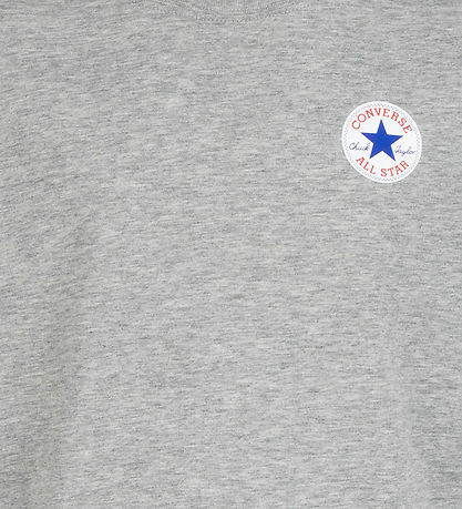Converse T-shirt - Gråmelerad