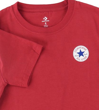 Converse T-paita - emalinpunainen