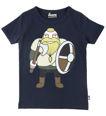 Danef T-shirt - Basic - Navy w. Harald