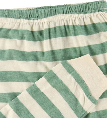 CeLaVi Byxor - Elm Green m. Ränder