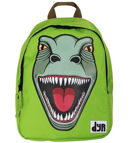 DYR Liten Ryggsäck - Grön m. T-Rex