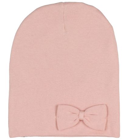 Racing Kids Beanie - Double Layer - Rose w. Bow