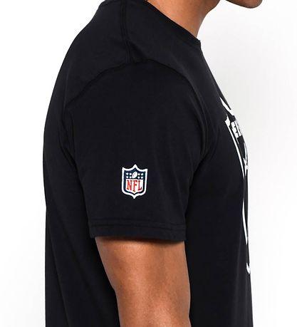 New Era Stuttermabolur - Raiders - Svart