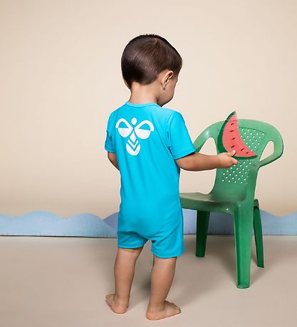 Hummel Sundgalli - hmlDrew - UV50+ - Grænblátt