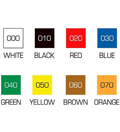 Zig Markers - Wet-Wipe - 6 mm - 8 pcs.