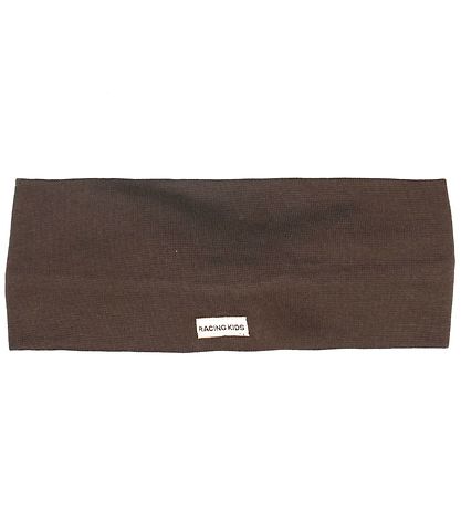 Racing Kids Headband - Brown w. Bow