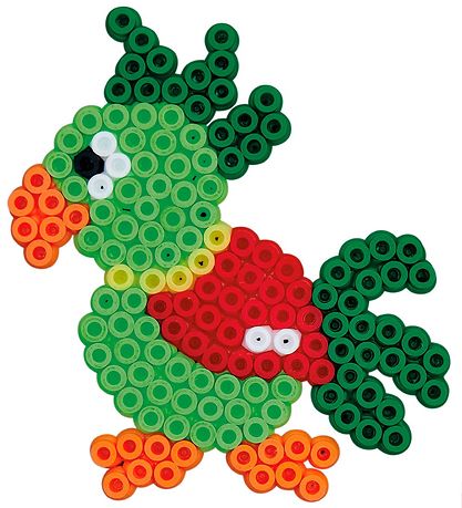 Hama Midi Bead Set - 3000 pcs + 4 Plates - Multicolour