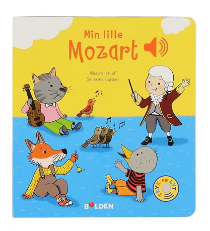 Forlaget Bolden Nótnabók - Mín Lítið Mozart - Danskur