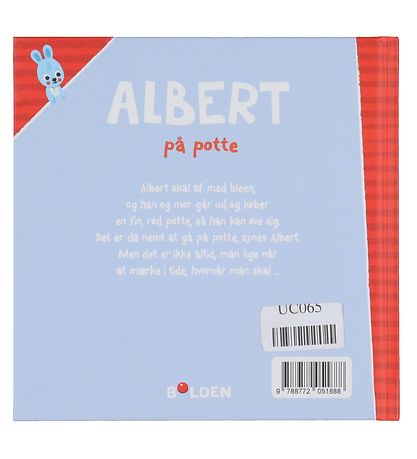 Forlaget Bolden Book - Albert On The Pot - Danish
