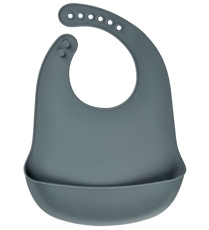 CeLaVi Bib - 2-pack - Silicone - Blue Granite w. Pear