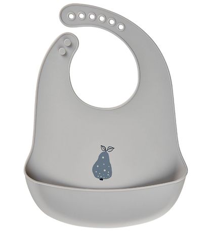 CeLaVi Lätzchen - 2er-Pack - Silikon - Blue Granit m. Birne