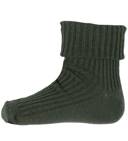 Minymo Strumpor - 3-pack - Rib - Agave Green