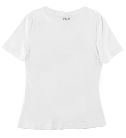 Fila Stuttermabolur - Ladan - Bright White