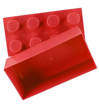 LEGO® Storage Lunchbox - 7.5x20x10 cm - 8 Knobs - Bright Red