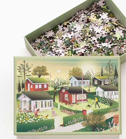 Vissevasse Jigsaw Puzzle - 1000 Bricks - Small Houses