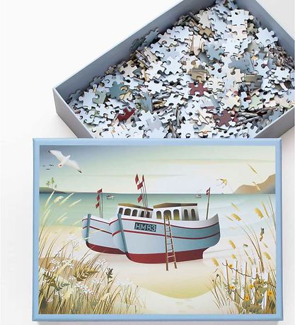 Vissevasse Jigsaw Puzzle - 1000 Bricks - Fishing Boats