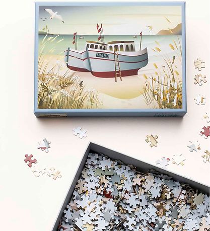 Vissevasse Jigsaw Puzzle - 1000 Bricks - Fishing Boats