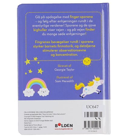 Forlaget Bolden Book - Follow The Unicorn! - Danish