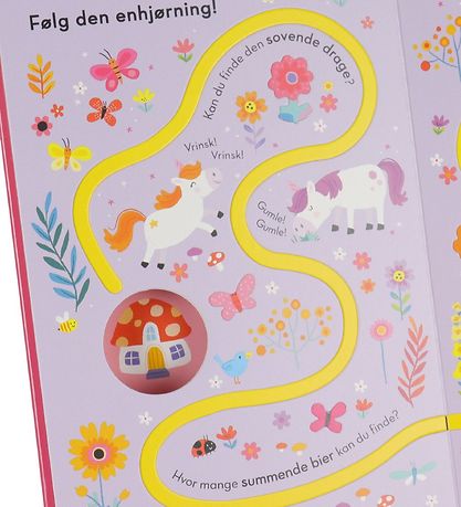 Forlaget Bolden Book - Follow The Unicorn! - Danish