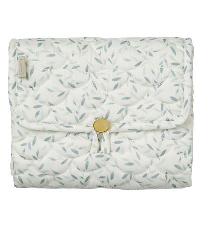 Cam Cam Changing Mat - Quilted - Green Leaves
