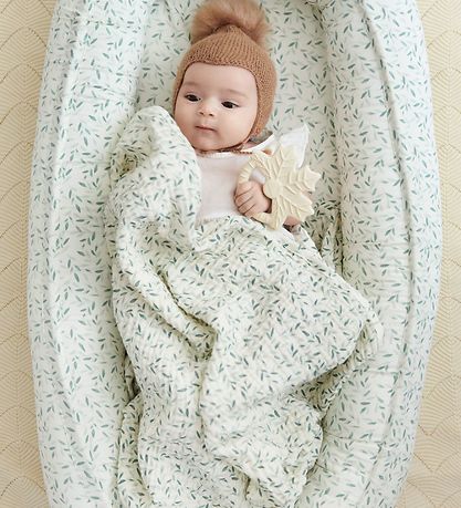Cam Cam Swaddle - 120x120 - Green Leaves