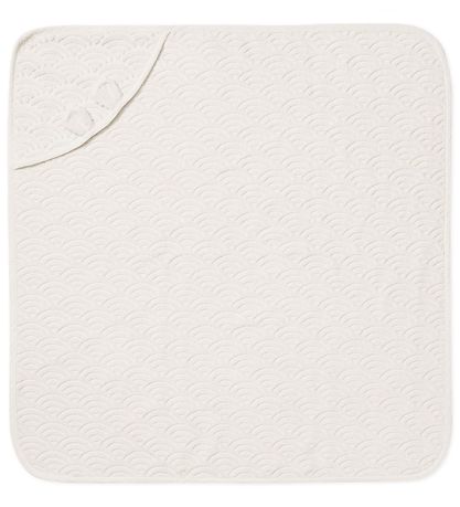 Cam Cam Handklæði m. hettu - 80x80 - Off-White M. Eyru