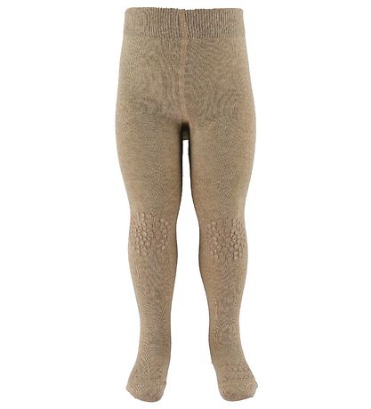 GoBabyGo Crawling Tights - Sand