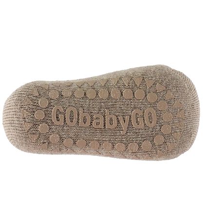 GoBabyGo Non-Slip Socks - Sand