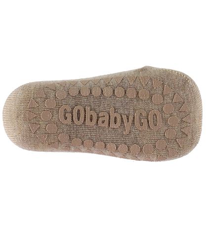 GoBabyGo Non-Slip Socks - Bamboo - Sand