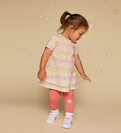 Hummel Leggings - hmlAnni - Kórallitt