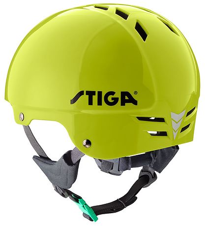 Stiga Helmet - Play - Lime Green