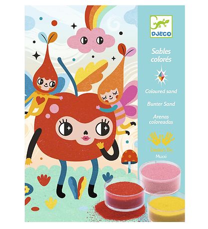 Djeco Coloured Sand - Deliciously Cute