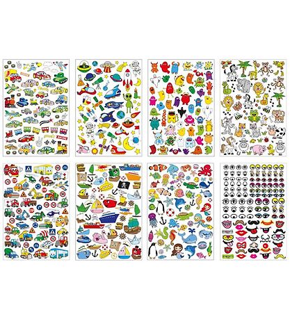 Playbox Stickers - 500 pcs. - Vehicles/Boats/Animals/And More