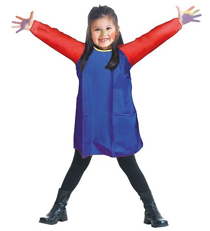 Playbox Verfschort - 5-8 jaar - Rood/Blauw