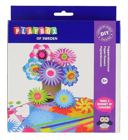 Set de Création Playbox - Fleurs en papier