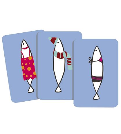 Djeco Card Game - Memory Game - Sardines