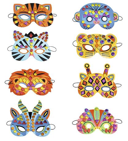 Djeco Masks - DIY - Jungle Animals