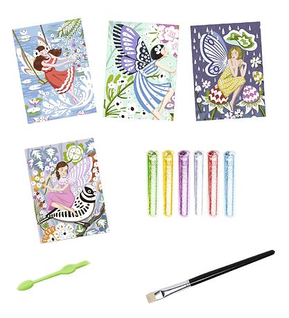 Djeco Glitter Boards - The Gentle Life of Fairies