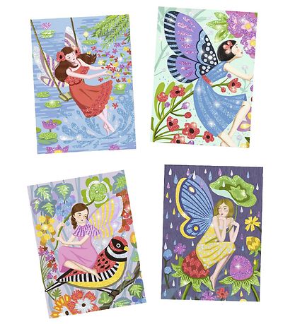 Djeco Glitter Boards - The Gentle Life of Fairies