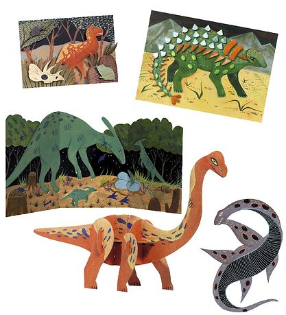 Djeco Creative Activity Box - Dino