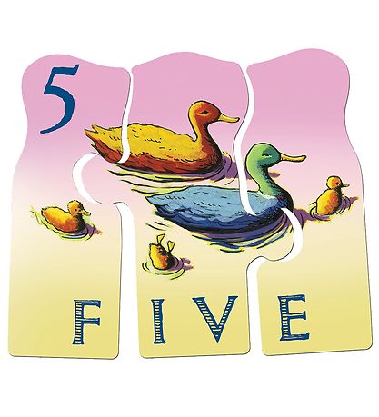 Eeboo Puzzle - Play and Learn - Count An Animal In English