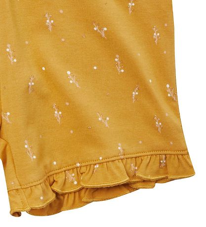 Petit by Sofie Schnoor Shorts - Daphne - Mustard w. Dots